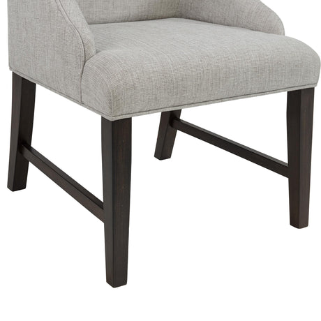  Elements International Montrose D-16670-8-HC Dining Host Chair IMAGE 5