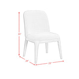  Elements International Rosalie D-16860-8-SC Dining Side Chair IMAGE 10