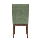  Elements International Santa Barbara D-16550-5-SCA Dining Side Chair IMAGE 4