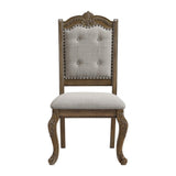  Elements International Madison Park D-10460-5-SC Dining Side Chair IMAGE 2
