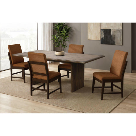  Elements International Brisbane D-16760-5-SC1 Dining Side Chair IMAGE 4