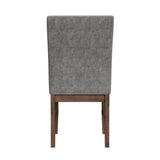  Elements International Santa Barbara D-16550-5-SCS Dining Side Chair IMAGE 4