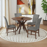  Elements International Santa Barbara D-16550-5-SCS Dining Side Chair IMAGE 5