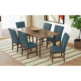  Elements International Santa Barbara D-16550-5-SCB Dining Side Chair IMAGE 7