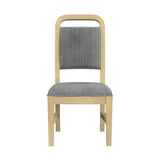  Elements International Ridgemont D-14440-6-SC Dining Side Chair IMAGE 2