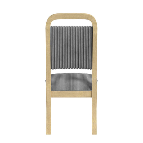  Elements International Ridgemont D-14440-6-SC Dining Side Chair IMAGE 3