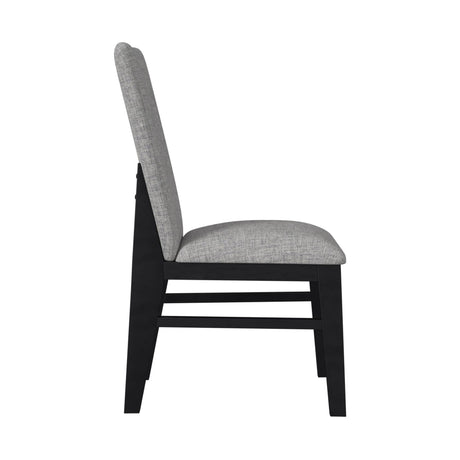  Elements International Marlene D-15850-8-SC Dining Side Chair IMAGE 3