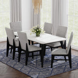  Elements International Marlene D-15850-8-SC Dining Side Chair IMAGE 6