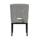  Elements International Oregon D-17380-8-SC Dining Side Chair IMAGE 3