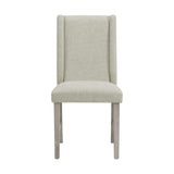  Elements International Eleanor D-6460-3-SC Dining Side Chair IMAGE 2