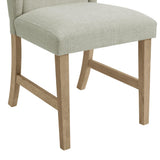 Elements International Eleanor D-6460-5-SC Dining Side Chair IMAGE 5