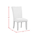  Elements International Transcend D-12980-3-SC Dining Side Chair IMAGE 12