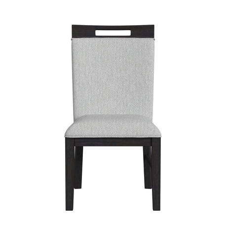  Elements International Transcend D-12980-3-SC Dining Side Chair IMAGE 2