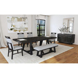  Elements International Transcend D-12980-3-SC Dining Side Chair IMAGE 5