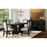 Elements International Ridgemont D-14440-8W-SC2 Dining Side Chair IMAGE 4