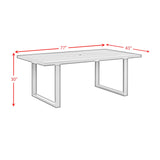  Elements International Playa O-16230-3-DT Dining Table IMAGE 10