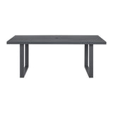  Elements International Playa O-16230-3-DT Dining Table IMAGE 2