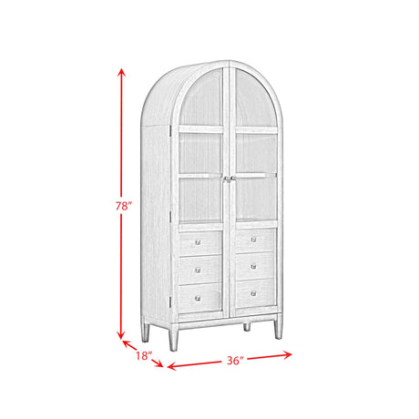  Elements International Portico H-15970-6-BC2 Display Cabinet IMAGE 9