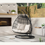  Elements International Playa O-16230-10311-220 Double Swing Egg Chair IMAGE 5