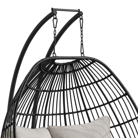  Elements International Playa O-16230-10311-220 Double Swing Egg Chair IMAGE 6