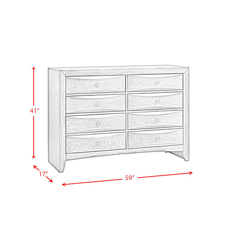  Elements International Emily EG100DRS-S Dresser IMAGE 6