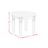  Elements International Twenty Nine TN700VTNSTAL Dressing Stool IMAGE 7