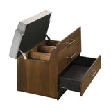  Elements International Malibu V-4650-5-VN Dressing Table IMAGE 7