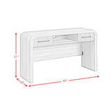  Elements International Ridgemont V-14440-8W-DT Dressing Table IMAGE 8