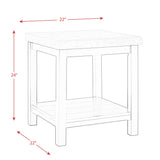  Elements International Kansas CKS100ET End Table IMAGE 11