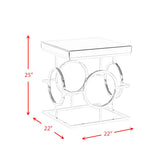  Elements International Pearl CTPL100ET End Table IMAGE 9