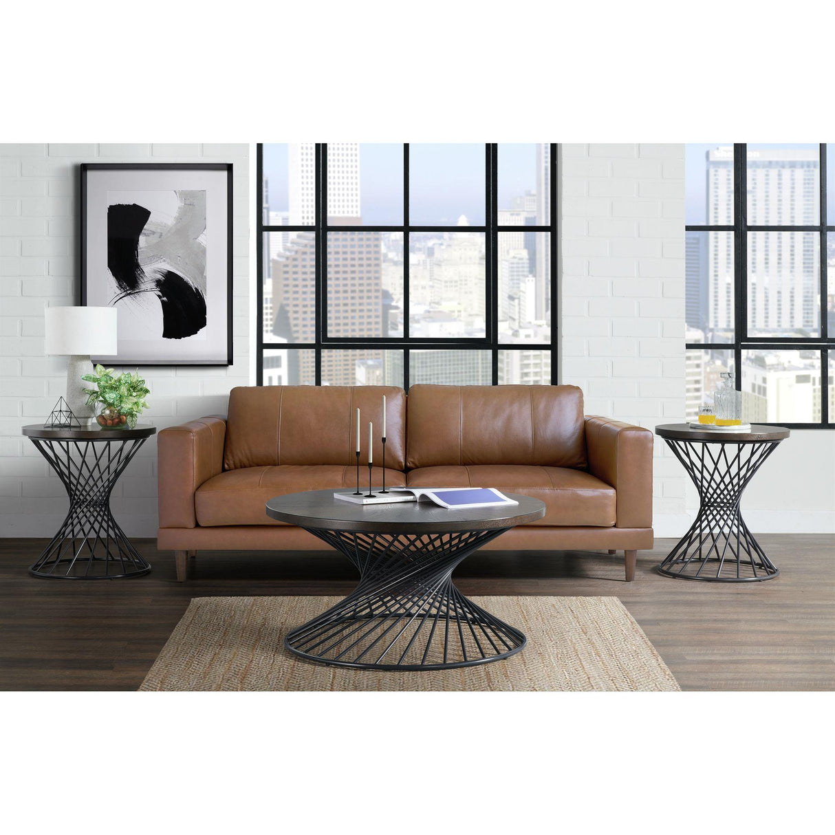  Elements International Terri CTTR800ET End Table IMAGE 2
