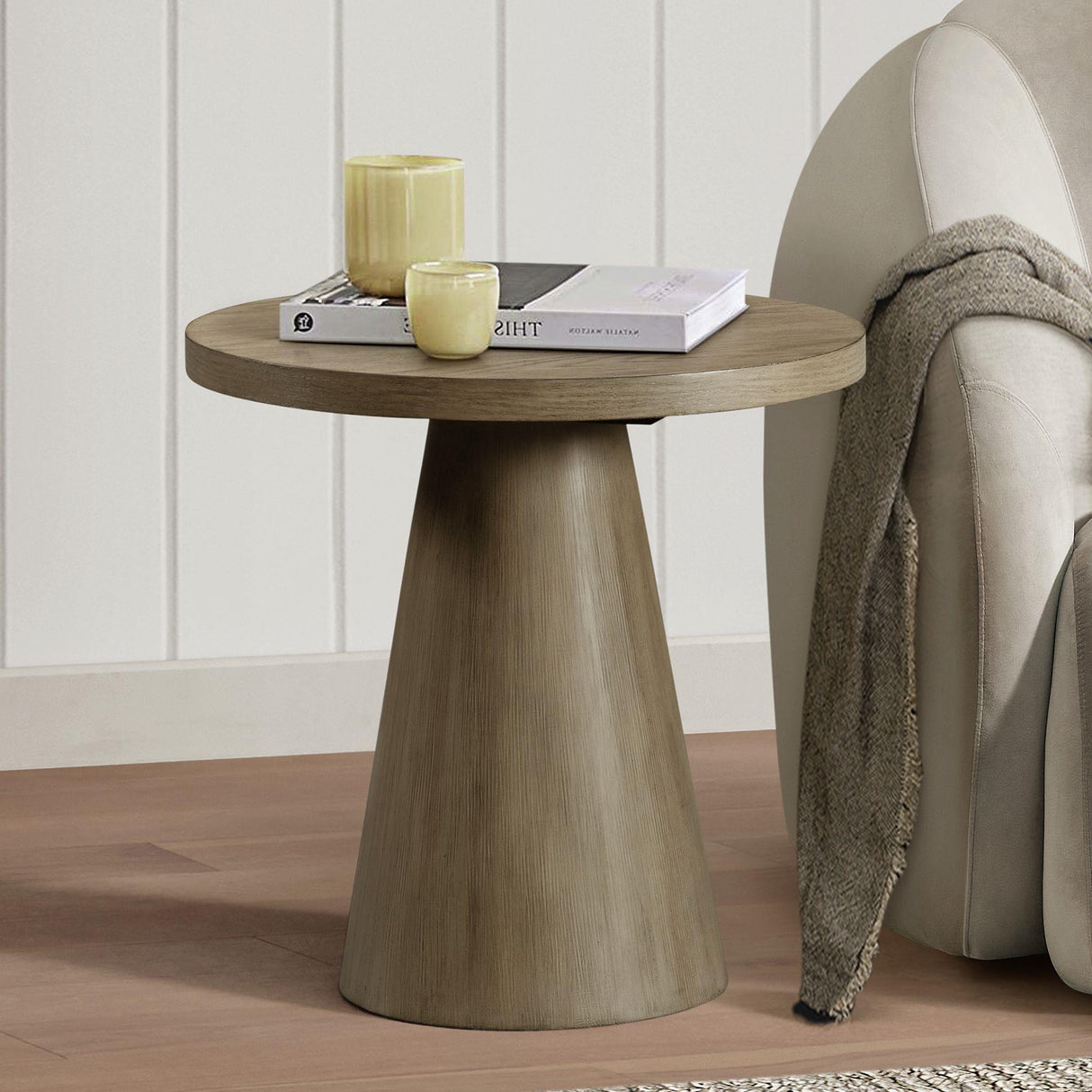  Elements International Portland T-1710-3-ET End Table IMAGE 2