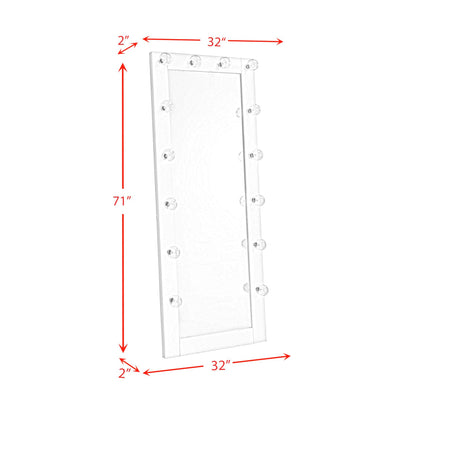  Elements International Lindy CVLY700FM Floor Mirror IMAGE 8