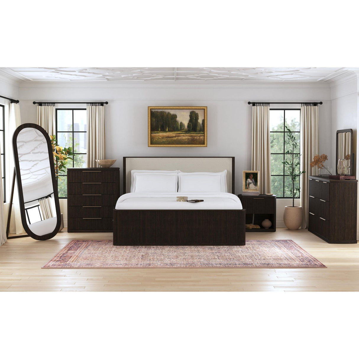  Elements International Sylvie B-16000-5-FM Floor Mirror IMAGE 4