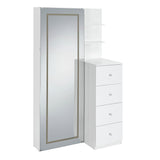  Elements International Vancouver A-17310-7-FM Floor Mirror IMAGE 1