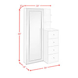  Elements International Vancouver A-17310-7-FM Floor Mirror IMAGE 15