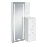  Elements International Vancouver A-17310-7-FM Floor Mirror IMAGE 2
