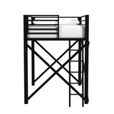  Elements International Talia Y-14090-8-FBK Full Loft Bunk And Ladder IMAGE 3