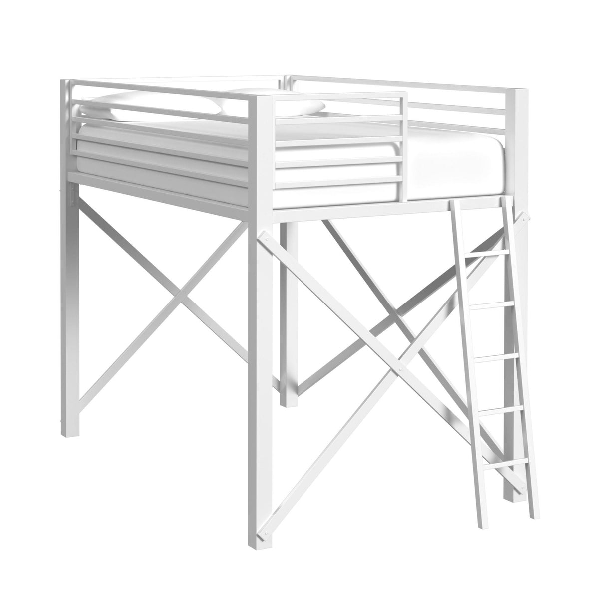  Elements International Talia Y-14090-7-FBK Full Loft Bunk And Ladder IMAGE 1