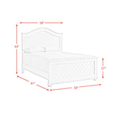  Elements International Kona B-9340-7-FB Full Panel Bed IMAGE 8