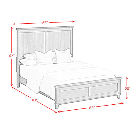  Elements International Canterbury B-13030-3-FB Full Panel Bed IMAGE 7