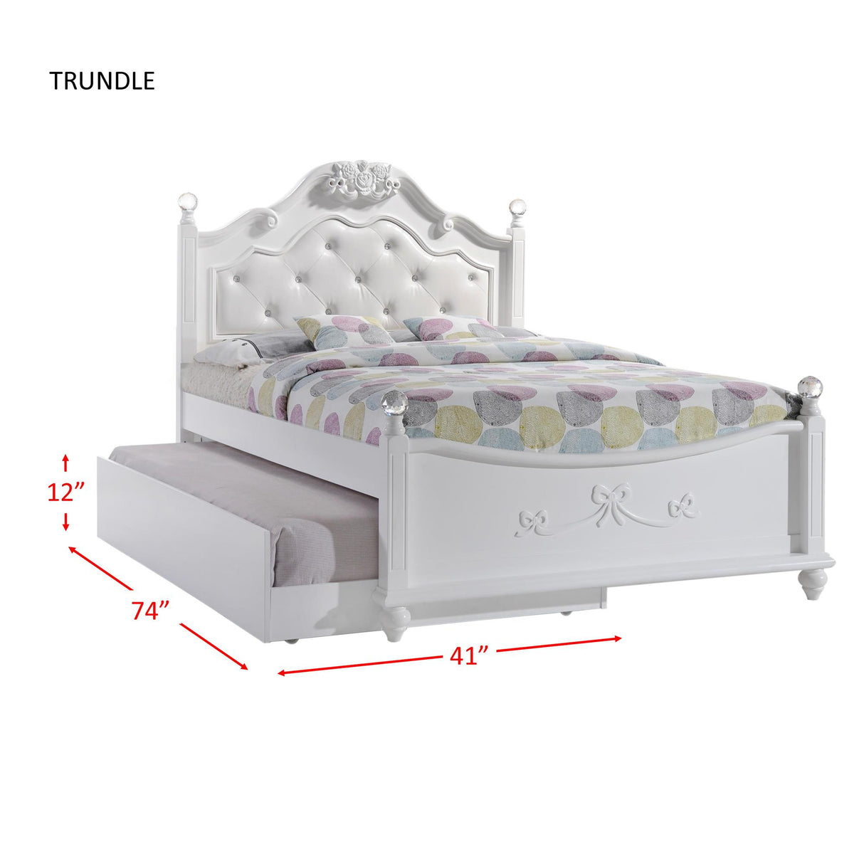  Elements International Alana AN700FTB Full Platform Bed IMAGE 7