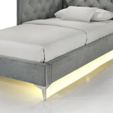  Elements International Amberley B-480-3-FCB Full Upholstered Corner Bed IMAGE 8