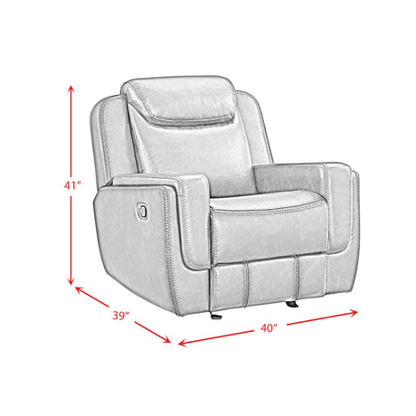  Elements International Panther U-11580-10740-107 Glider Motion Recliner IMAGE 11