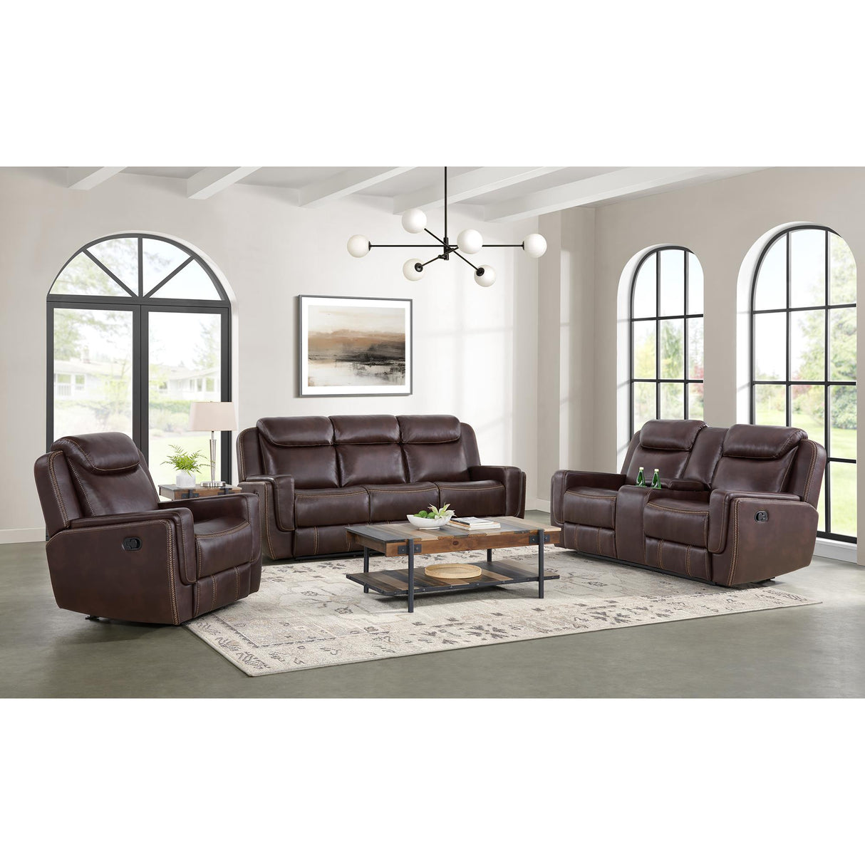  Elements International Panther U-11580-10740-107 Glider Motion Recliner IMAGE 5