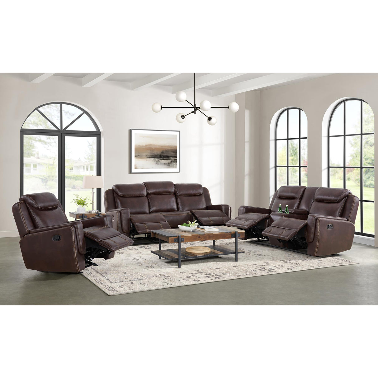  Elements International Panther U-11580-10740-107 Glider Motion Recliner IMAGE 6
