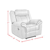  Elements International Sorrento 59928-095-1X Glider Recliner IMAGE 9