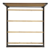  Elements International Breckenridge B-3720-5-KB2 King 56" Bed IMAGE 4