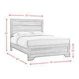  Elements International Nathan NH100KB King Bed IMAGE 7