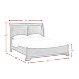  Elements International Phillipe B-5210-5-KB King Bed IMAGE 8